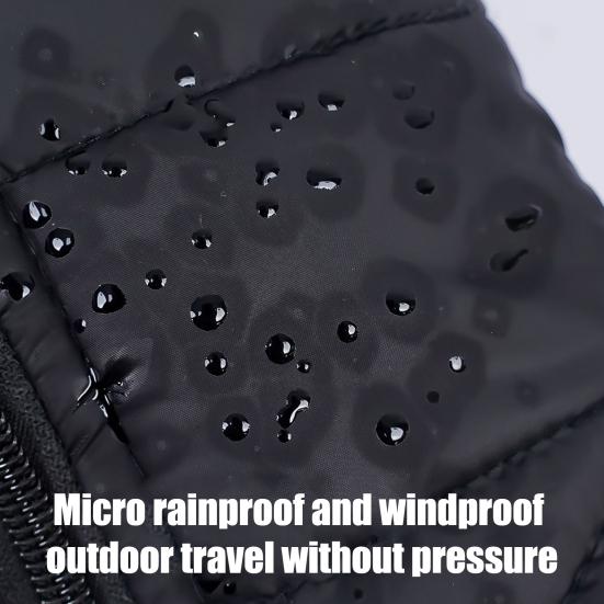 Зимняя водонепроницаемая куртка для собаки, ветрозащитное утепленное пальто для питомца, теплый жилет с молнией на спине и D-кольцами для маленьких и средних собак, для прогулок на открытом воздухе