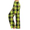 Women  Winter Pants Full Length Long Trousers Flannel Christmas Printed Pants