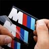 6 шт. для наклейки на суппорт BMW M, высокотемпературная наклейка для модификации тормозов BMW, наклейка на автомобиль BMW M с тремя полосками. Стекло окна.