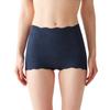 Short Girdle Kirei Labo Seamless and Navy L Shapewear, Hypoallergenic, KB1662, Women's, 1. Blue,