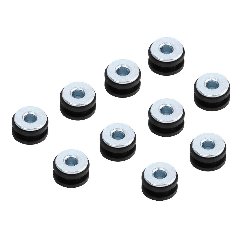 20pcs Replacement Accessories Motorcycle Grommets Set M6 Bolt M6 Rubber Grommets  For Most Fairings