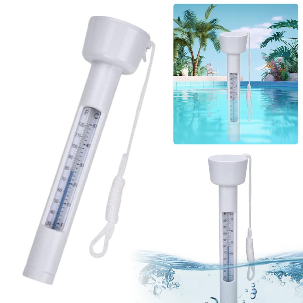 Floating Thermometer Water Temperature Thermometer Water Temperature Gauge for Outdoor Indoor Swimming Pools Spas Hot Tubs