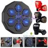 Smart Bluetooth Music Boxing Machine Wall Mounted Boxing Exercise Target LED Light Sandbag Equipment with Glove for Kids Adult