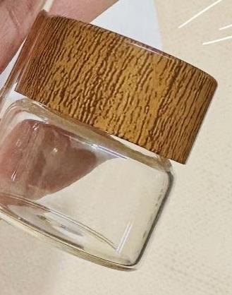 Mini Glass Sealed Jar, Food Grade Coffee Powder, Gold Beans Storage, Portable Tea, Small Empty Bottle, Convenient and Practical