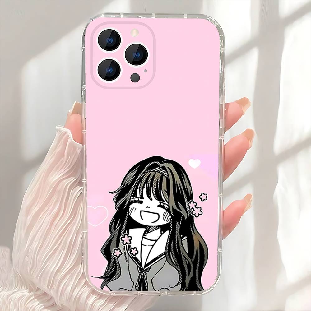 Чехол для телефона Kaoru Hana Wa Rin To Saku для iPhone 17,16,15,14,13,12,11 Pro,Max,Plus,X,XS,XR,SE4,E Mini Прозрачный Мягкий Чехол