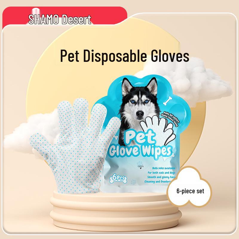 Desert Pet Трансграничные Одноразовые Очищающие и Дезодорирующие Салфетки для Кошек и Собак (не требуют смывания)