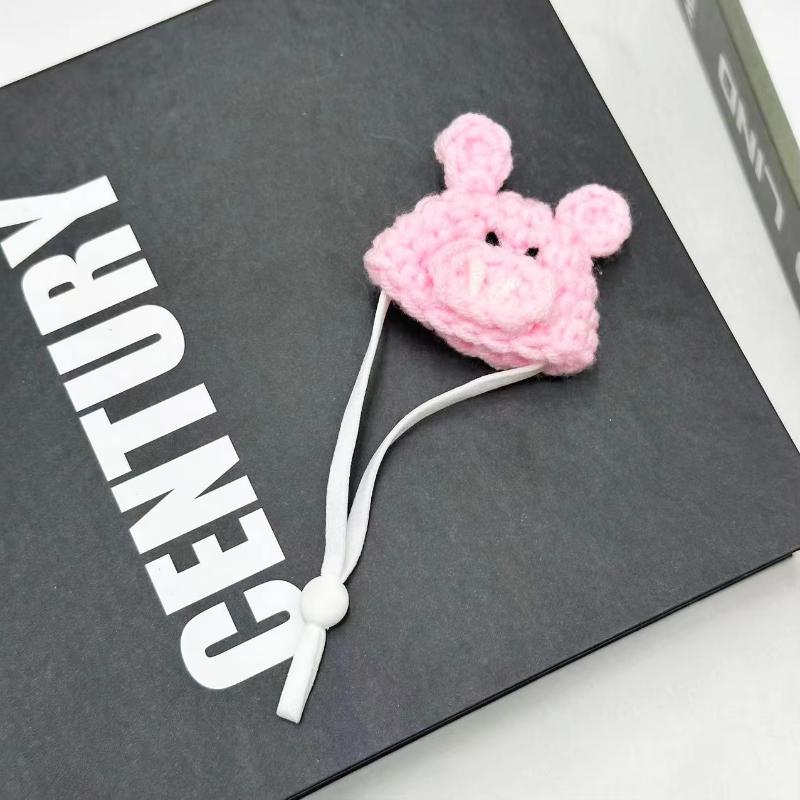 Cute Handmade Knitted Hat Hamster Decoration Chipmunk Guinea Pig Hamster Accessories Hamster Toy Halloween Christmas Pet Decor