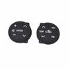 Pair Steering Wheel Control Rubber Button Cushion For Toyota Prius Prius C 12-14