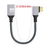 Компактный 90-градусный соединитель Мини HDMI на HDMI Кабель для Камер Планшетов Высокоскоростные Аксессуары для Передачи Данных 15см
