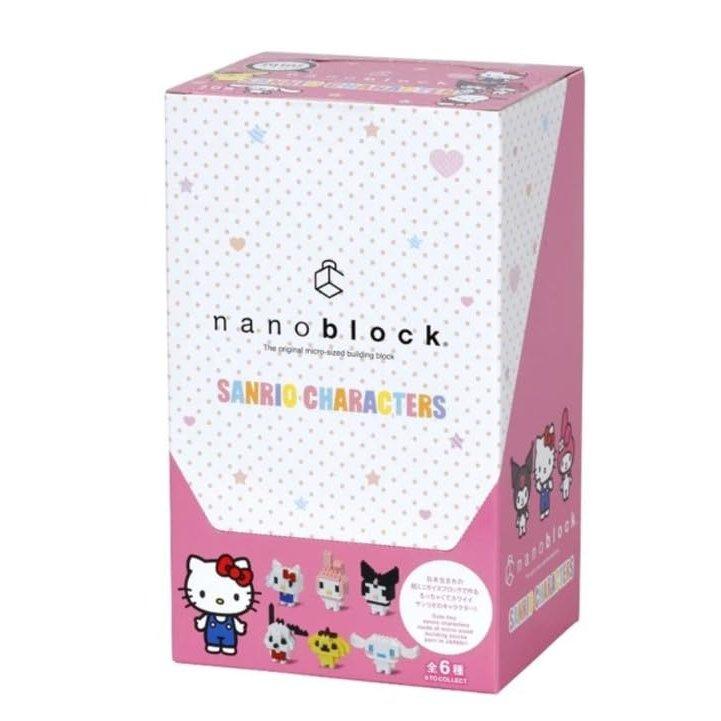 Мини-конструктор Nanoblock Персонажи Sanrio 1 Коробка (6шт) набор