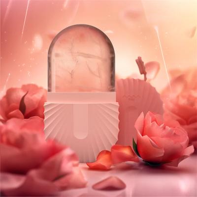 Силиконовая форма для лица для красоты и ухода за кожей, подносы для льда, роликовый лифтинг-массажер для лица, инструмент для ухода за кожей