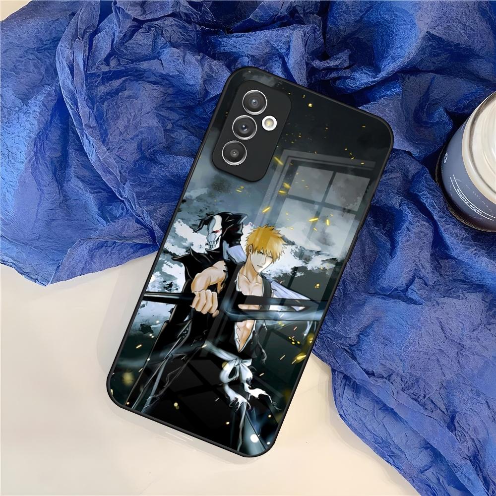 Чехол для телефона Bleach Kurosaki Ichigo для Samsung Galaxy S26 S25 S24 S30 S21 S23 S20 S22 Fe Pro Edge Ultra Plus стеклянный Чехол