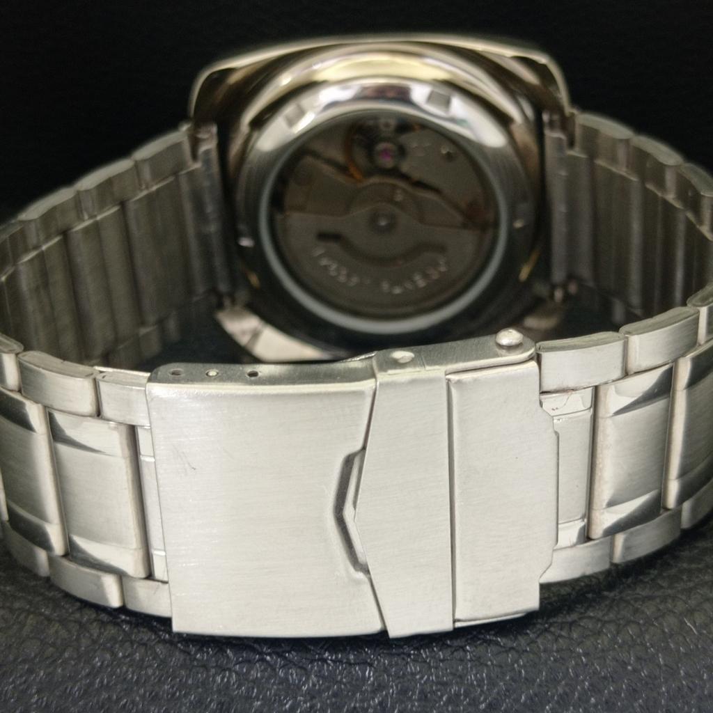 USED VINTAGE ORIENT AUTOMATIC 46941 JAPAN MENS GREEN COLOR DIAL WATCH A702206-5 R123-a702206