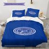 Pompey logo Bedding Quilt Set Quilt Cover Pillowcase Home Decoration Birthday Gift (1 * duvet cover + 2 * pillowcase, without core)