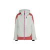 Terrex W Rso T 2L Sin J Striped Logo Zip Hooded Outdoor Jacket Ski Wear Women Jackets Green HI5484