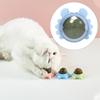 Съедобные шарики с кошачьей мятой, съемные, вращающиеся, интерактивные, для перекуса, уборки, игр, жевания котятами.
