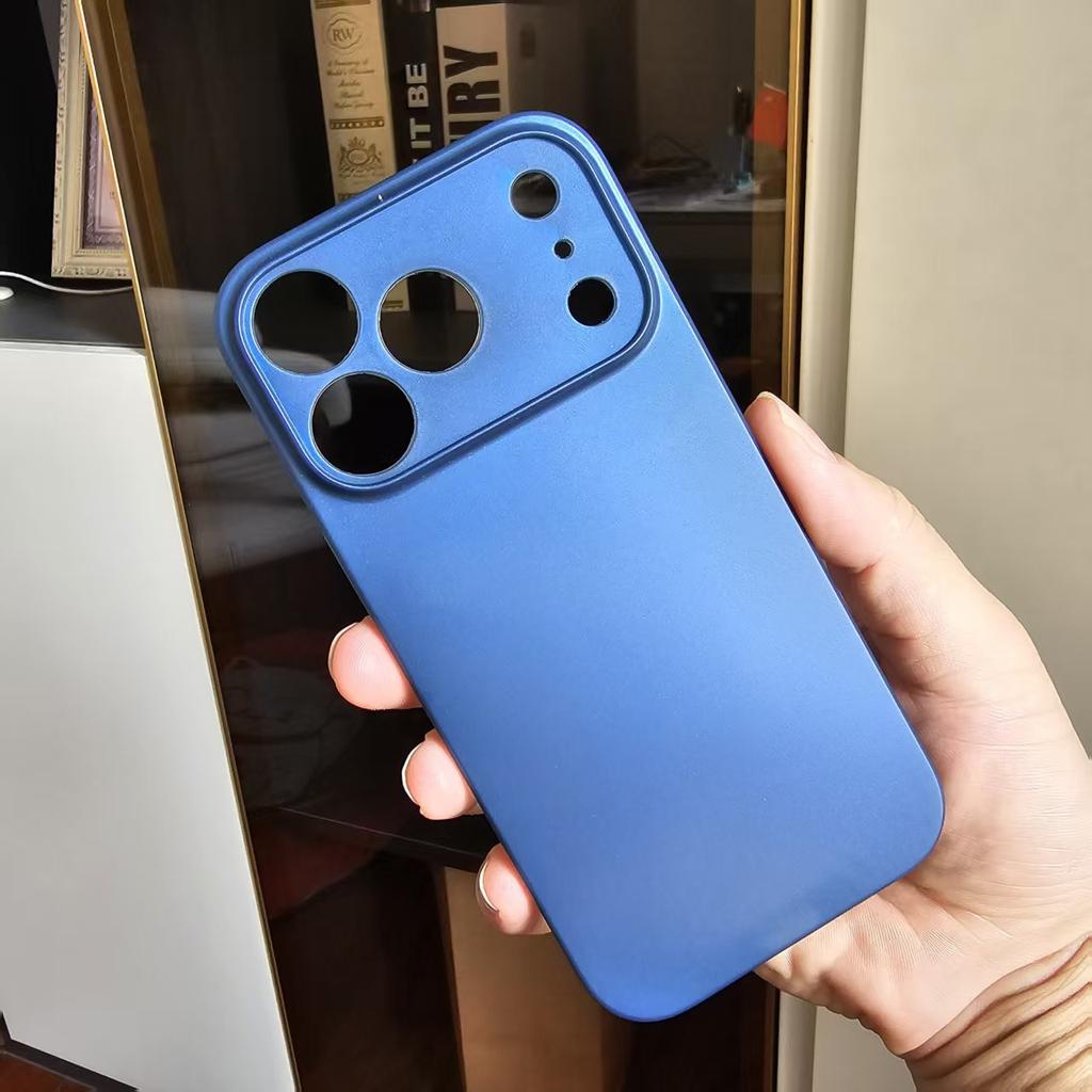 Ультратонкий матовый чехол для Apple iPhone 17 Pro Max Оранжевый цвет Чехол iphone17 Pro 17Pro 17ProMax iphone Air Ударопрочный чехол