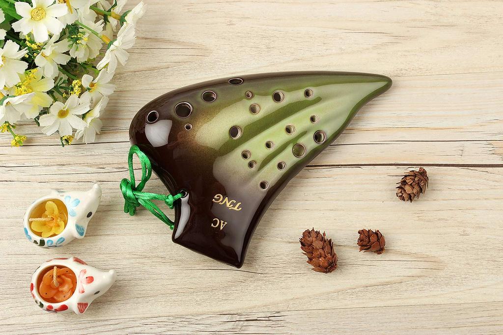 TNG Triple Alto Ocarina Green AC-3