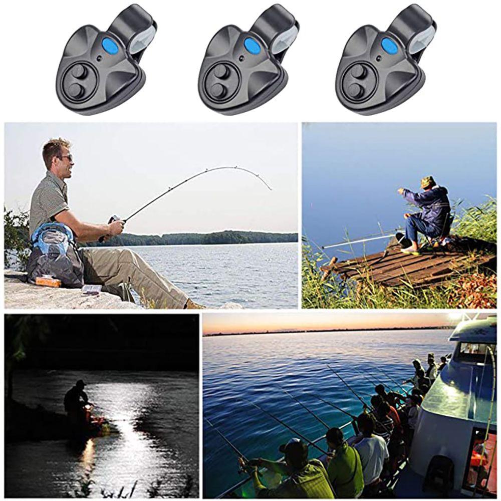 Портативный светодиодный индикатор, зуммер, напоминание о поклевке, сирена, сигнализация для рыбалки