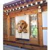 Stylish and Noren curtain featuring a miniature dachshund Perfect for living and other 86cm x easy-to-use puppy. privacy, entryways, kitchens, rooms,