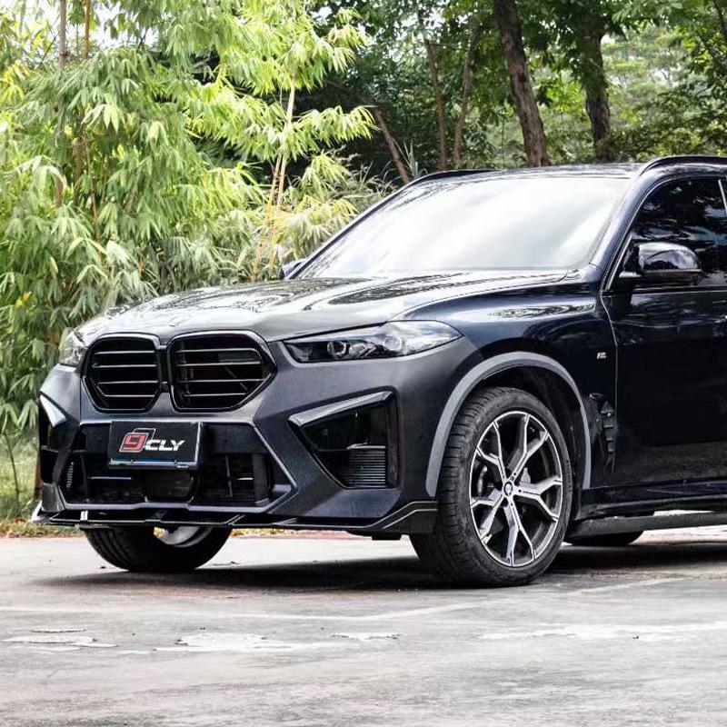 19-23 BMW X5 & 24 X5M Wide Body Kit: Front Bumper & Side Skirts