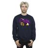 Disney Mens Lightyear Zurg Space Circle Sweatshirt