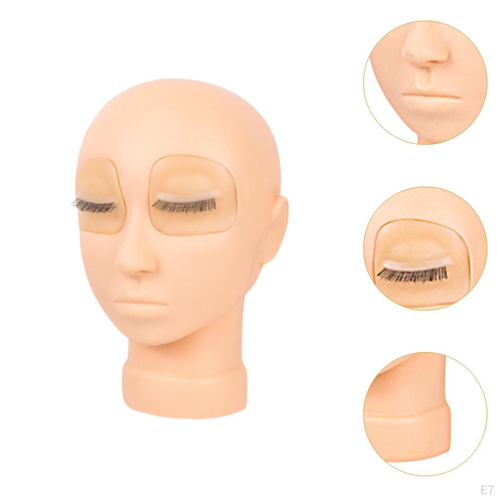 Наращивание ресниц Замена век Практика Обучение Мягкий сенсорный коврик для макияжа для дома