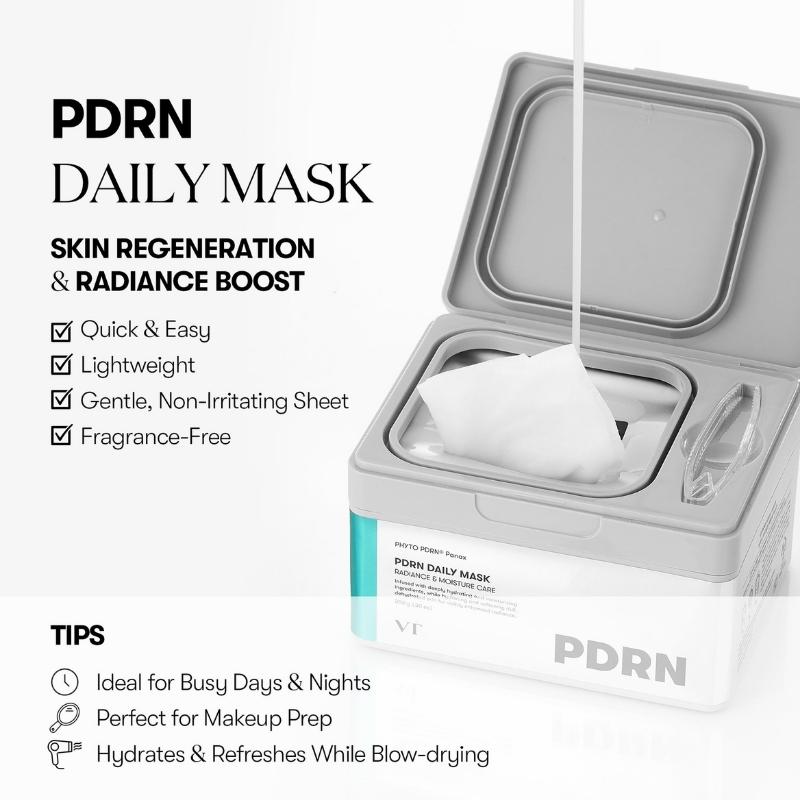 VT COSMETICS Ежедневная маска с PDRN 30 шт. 350 г / 12,35 унции
