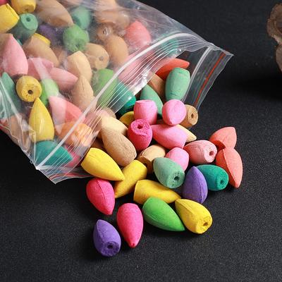 30/60/100 шт. смешанные конусы для благовоний, используемые для уда, обратная пуля, курильница с обратным потоком, конус, запах, смесь благовоний, ароматерапия