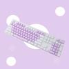 104 шт. Механические клавиши с подсветкой и противоскользящей задней стороной, колпачки для клавиш из АБС-пластика для ПК
