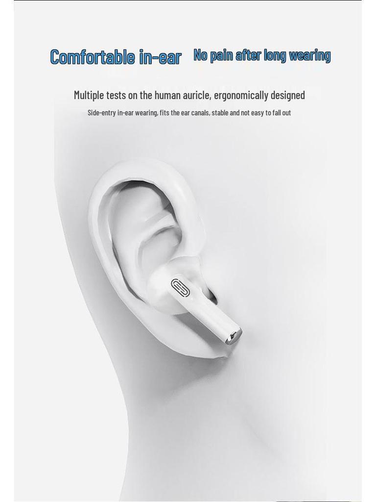 Высококачественные Bluetooth-наушники: Долгое время работы от аккумулятора, Звук HIFI, Сенсорное управление отпечатком пальца, Беспроводная внутриканальная конструкция