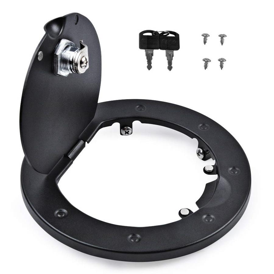 Крышка бензобака с замком, крышка лючка бензобака для 2007-18 Jeep Wrangler JK JKU A