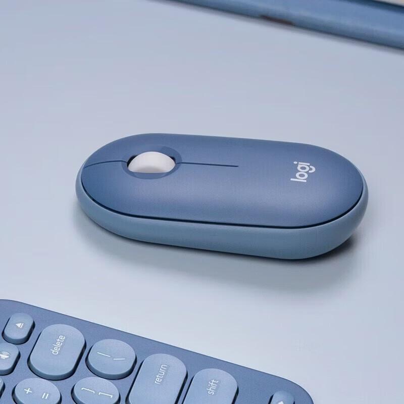 Беспроводная бесшумная мышь Logitech Pebble M350 с Bluetooth