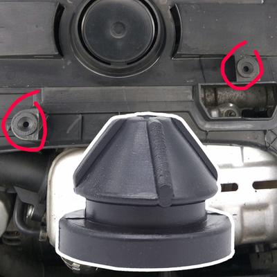 Капот двигателя автомобиля, воздухозаборный фильтр, втулка, буферная подушка для сиденья Ateca KH7 2016-2021 Ibiza 6J Leon MK3 5F Toledo Mk4 KG Mii