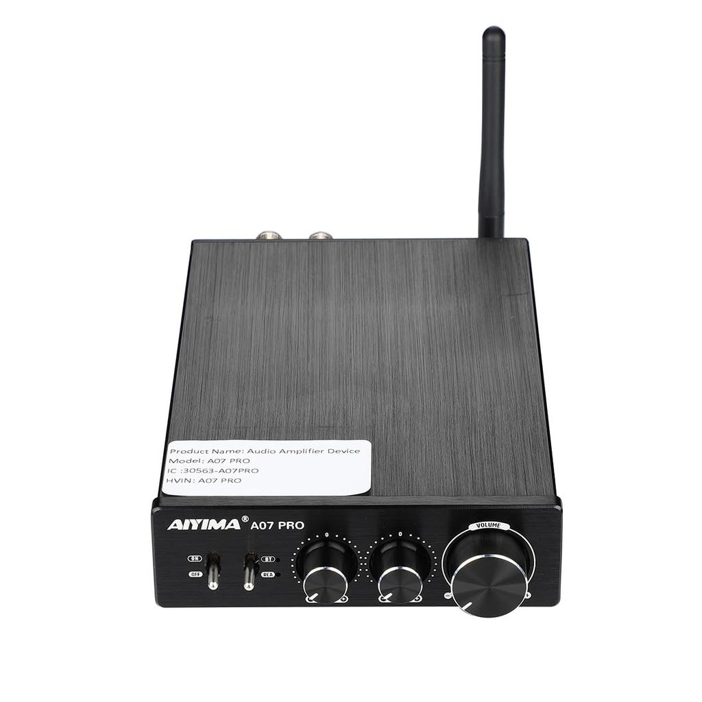AIYIMA A07 PRO Настольный усилитель Bluetooth hd Усилитель мощности Hifi AUDIO Настольный усилитель TPA3255+QCC304X+N55325 5.2 apt-x 300W2