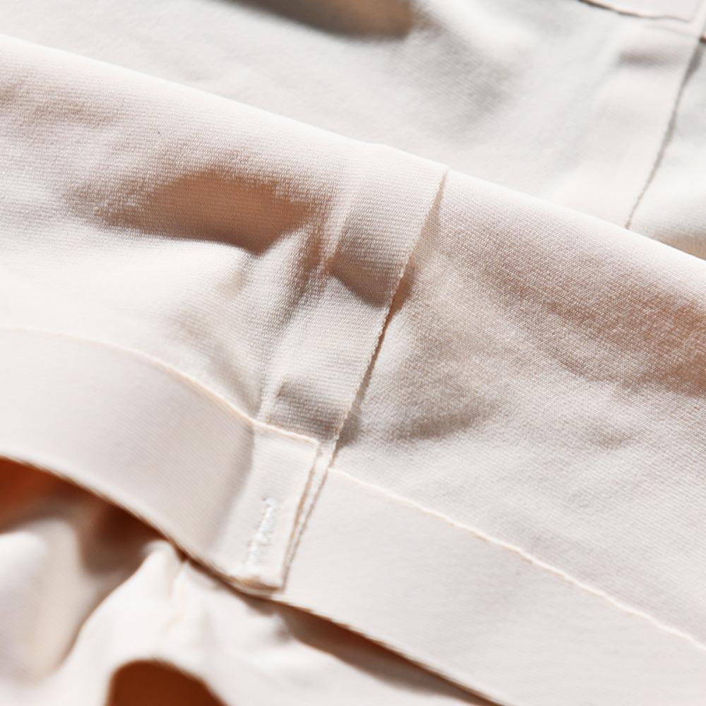 Трансграничное мужское нижнее белье Jj Set Чулки Трусы Ice Silk Бесшовные Пули Разделение Сексуальные Шорты Большого Размера Мужское нижнее белье