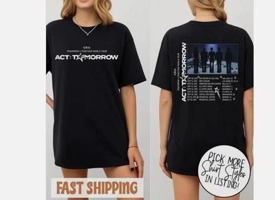 TXT Act_Tomorrow Tour Tomorrow X Together 2025 World Tour T-Shirt