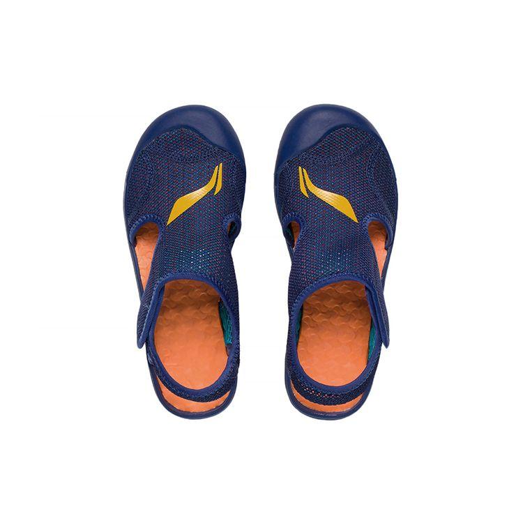 Li-Ning Детские сандалии Cloud Non-Slip Shock Absorbing Детские сандалии Темно-синие YKUS016-63