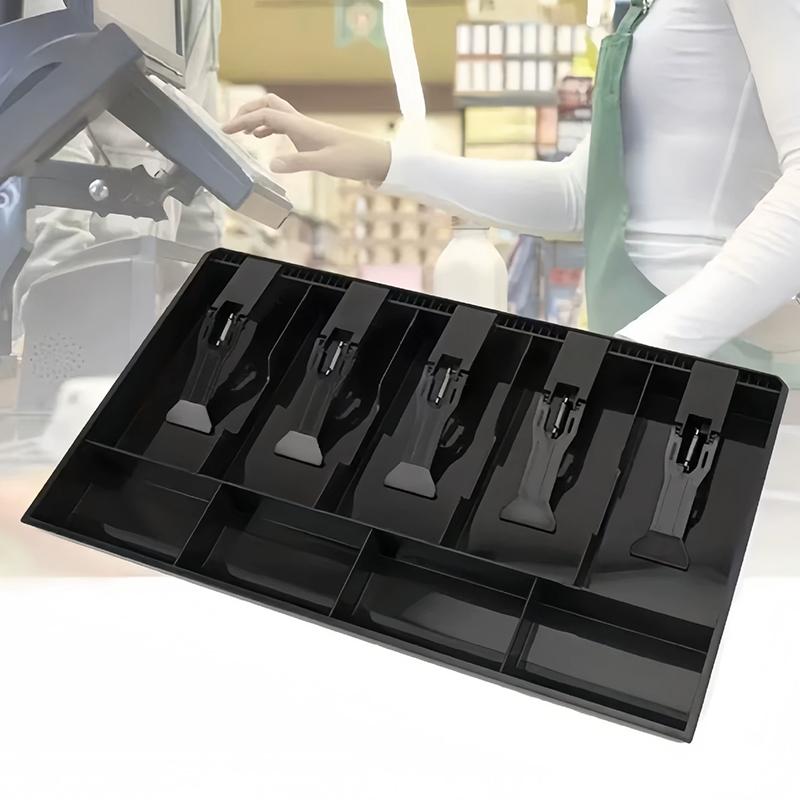 2 шт. зажимы для кассового аппарата ИЛИ 1 шт. кассовый аппарат с 3/4/5 отделениями лоток-вставка в кассовый ящик для денежного ящика