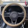 Автомобильный универсальный силиконовый чехол на руль эластичный чехол для перчаток текстура мягкий многоцветный автоукрашение DIY аксессуары