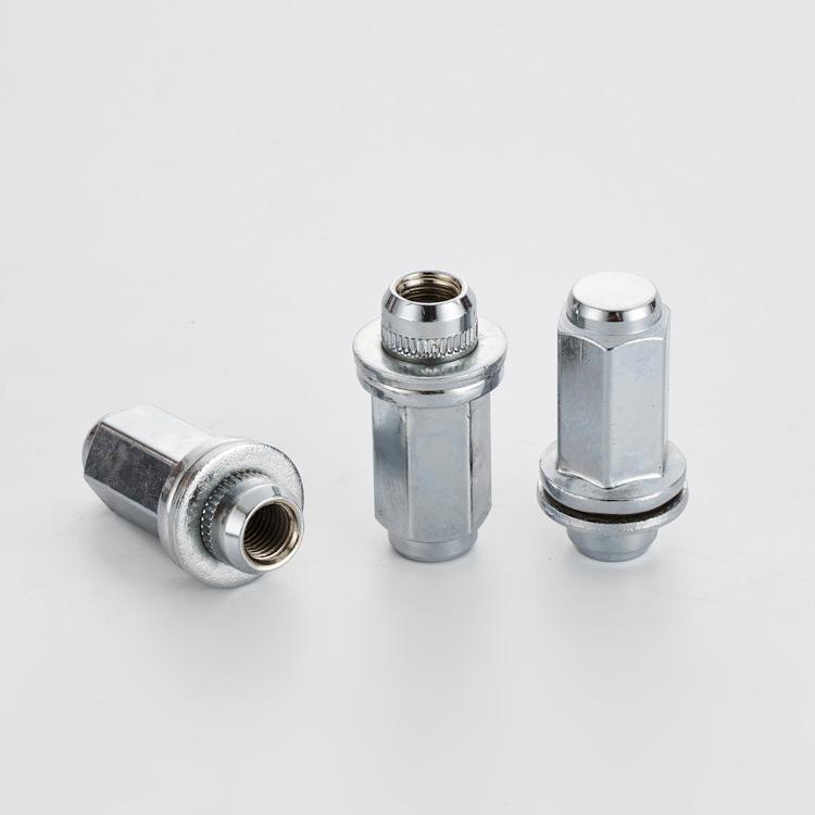 5 шт. Магниевые гайки-седелки, болты ступицы колеса M12x1.5, шестигранник 21 мм, толщина 58 мм