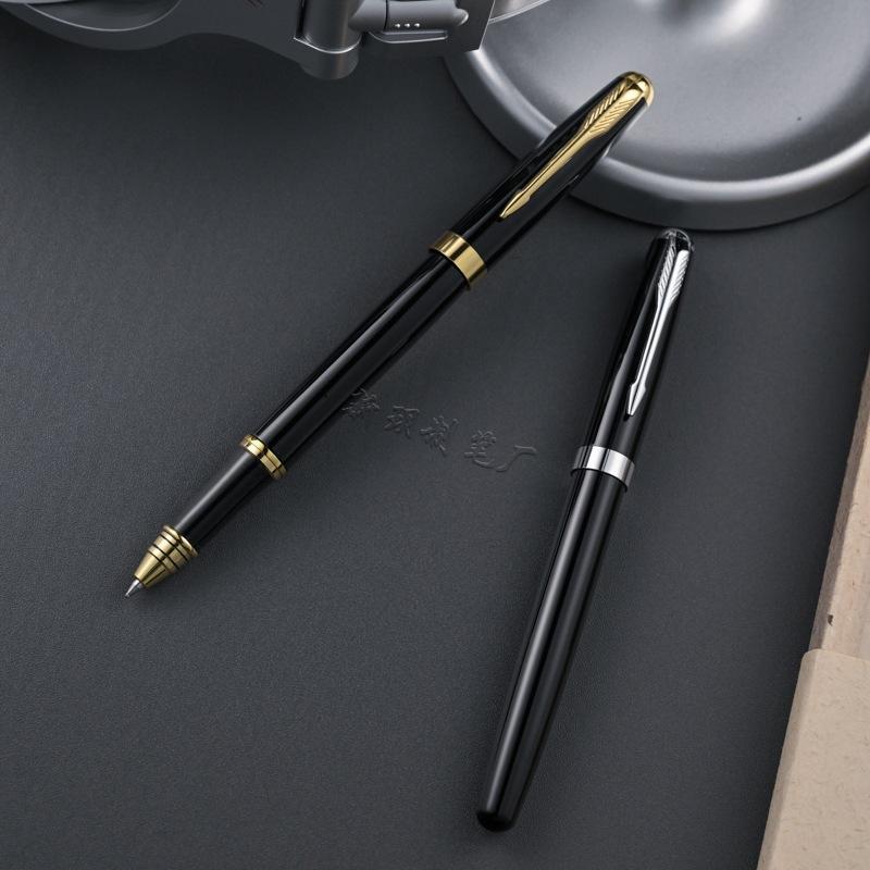 Metal Signature Pen, Black Business Gift Pen, Signature Pen, Ballpoint Pen, Orb Pen