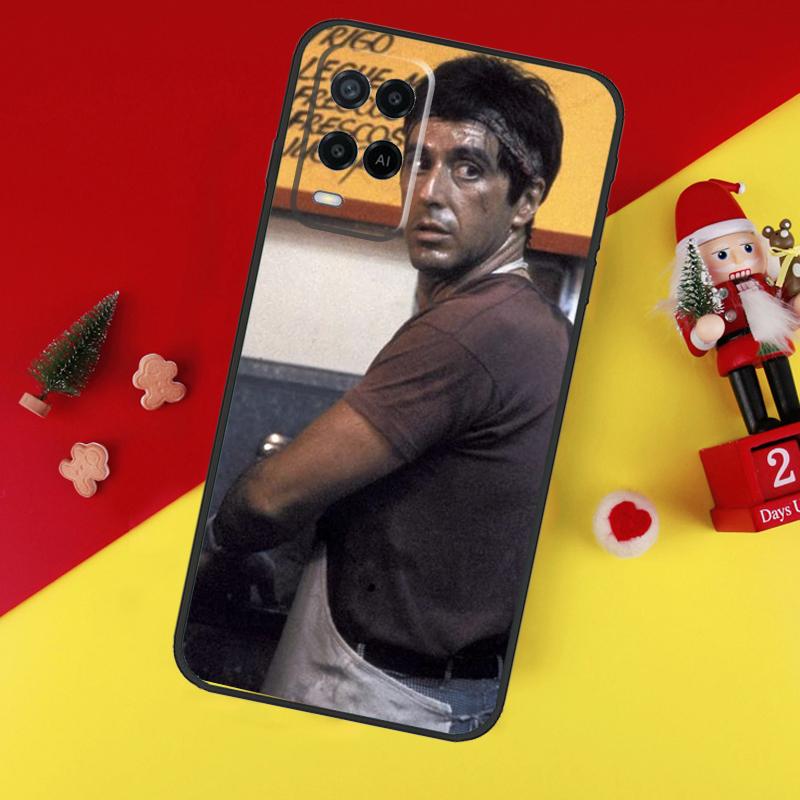 Al Pacino Scarface Case For Oppo A94 A74 A54 A60 A40 A80 A16 A76 A96 A98 A58 A78 A18 A38 A57 A17 A15 A5 A6 Pro