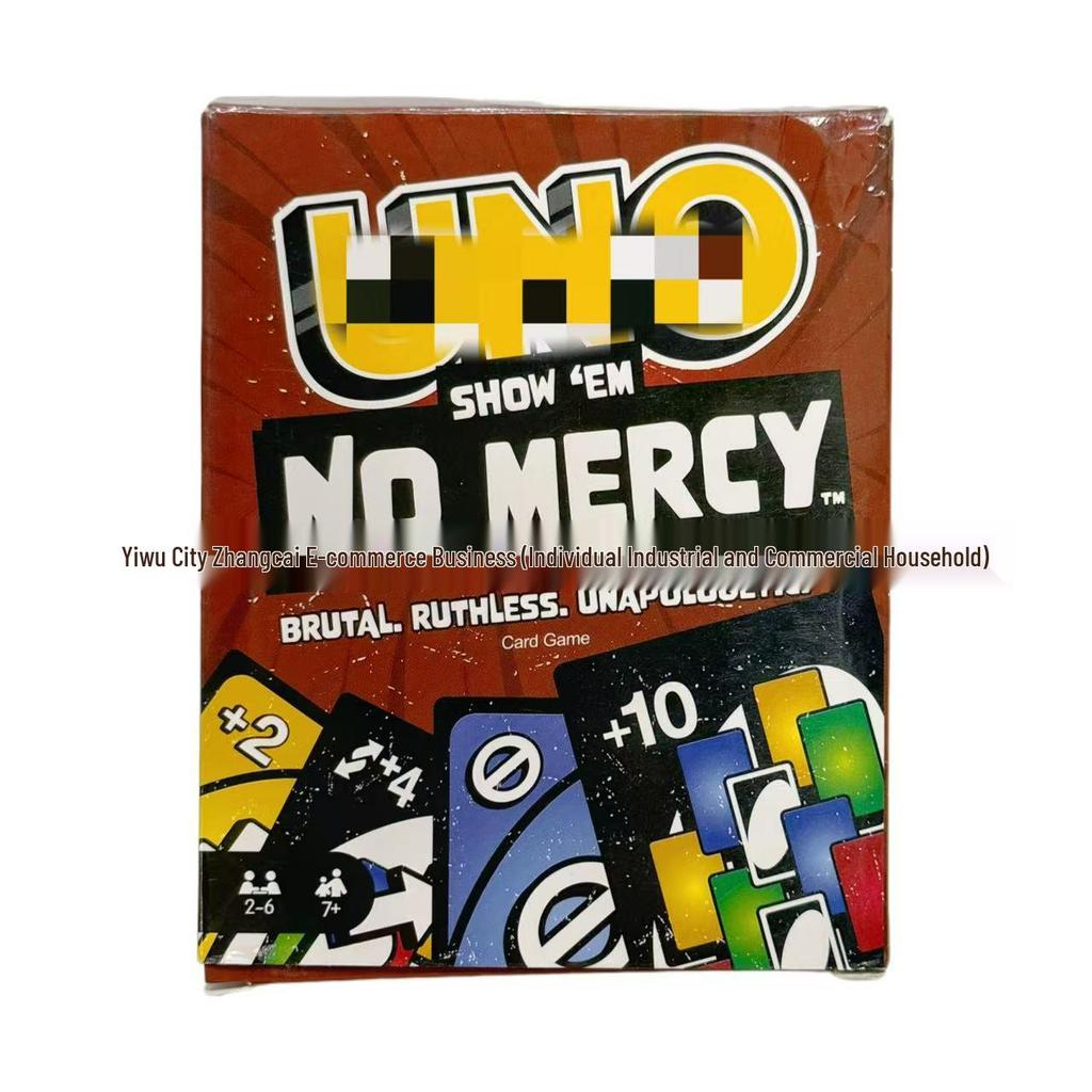 UNO Classic Multiplayer Cartoon Party Playing Cards Game