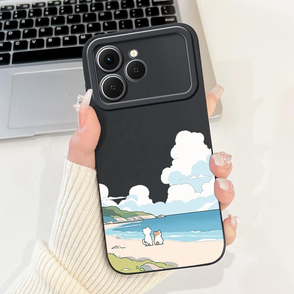 Чехол-крышка для Tecno Spark 40 Силиконовый Милый Мультяшный Модный Роскошный Забавный Крутой Расписной Чехол для Телефона Для Tecno Spark 40 Задняя Крышка