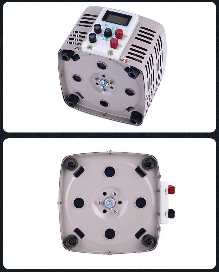 220V Single-Phase TDGC2-500W Autotransformer 5kW Foam Cutter Regulator 0-250V