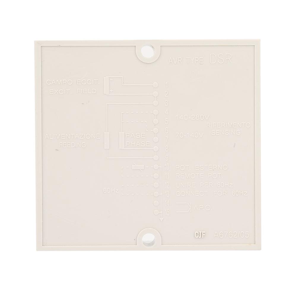 DSR AVR Автоматический регулятор напряжения Fir для генератора Meccalte A6762 40-270VAC