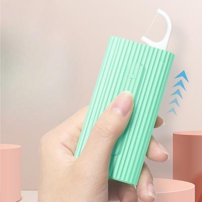 Портативная коробка для зубной нити, Коробка для зубной нити, Одноразовые зубочистки с зубной нитью, Зубочистки для домашнего использования