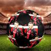 Florian Wirtz size5 Soccer Ball, colorful, suitable for all ages, machine-stitched, PVC material, competition grade,durable and high bounce