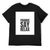Frankie Say Relax - Футболка 80-х винтажные футболки кавайная одежда одежда в стиле хиппи мужские однотонные футболки